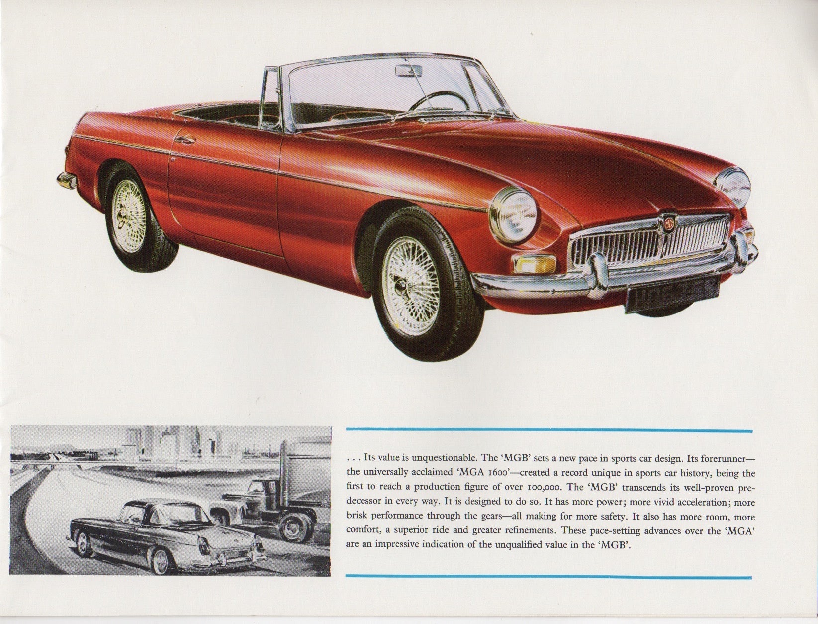 MG MGB 1800 Brochure 1963 - Petrolicious